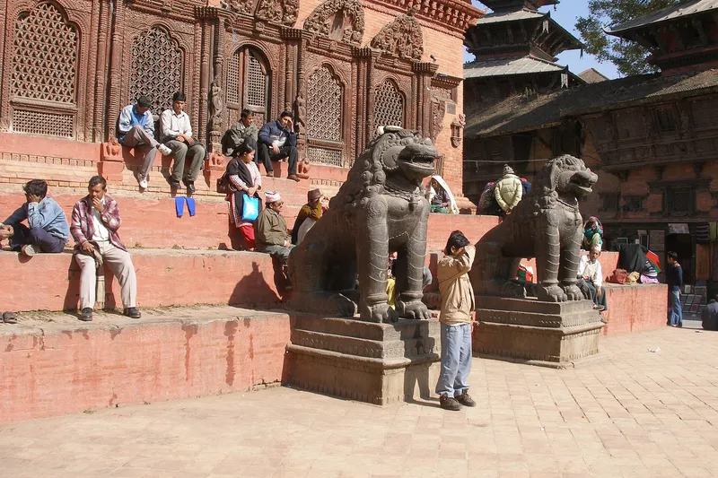 Shiva Parvati temple at Kathmandu Durbar Square
